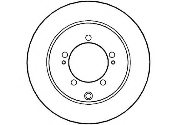 Тормозной диск NATIONAL NBD604
