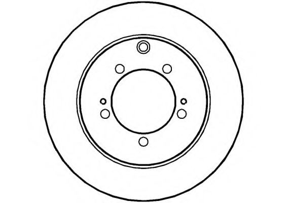 Тормозной диск NATIONAL NBD706
