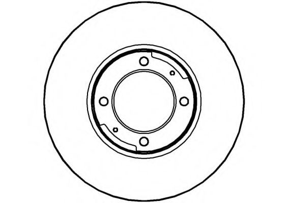 Тормозной диск NATIONAL NBD751