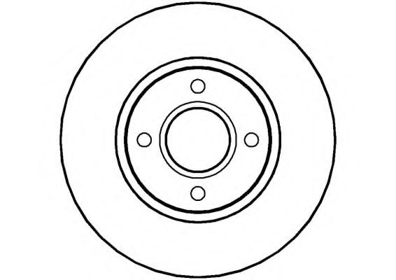 Тормозной диск NATIONAL NBD760