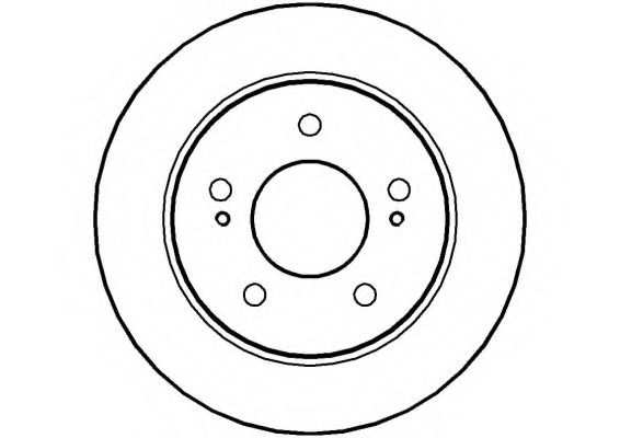 Тормозной диск NATIONAL NBD822