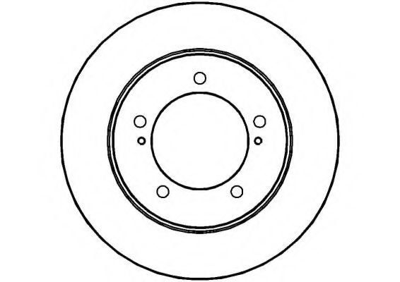 Тормозной диск NATIONAL NBD831