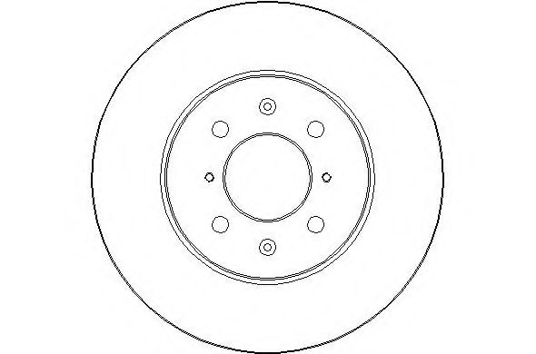 Тормозной диск NATIONAL NBD1615