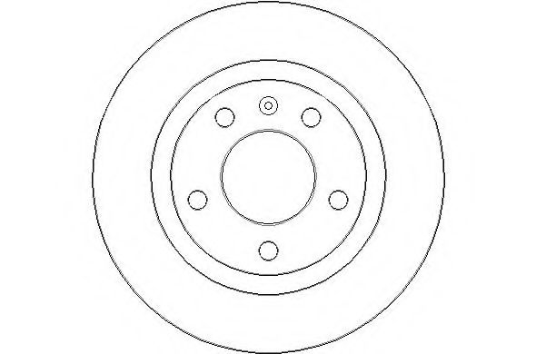 Тормозной диск NATIONAL NBD1737