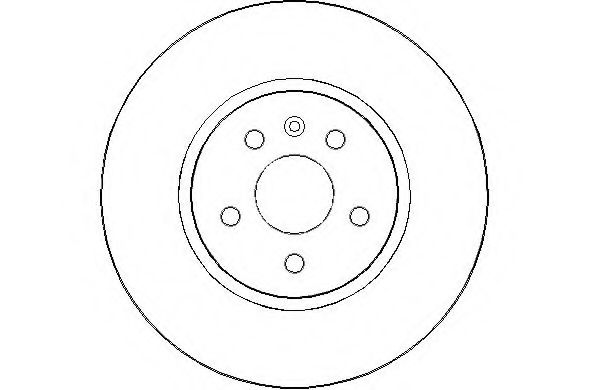 Тормозной диск NATIONAL NBD1824