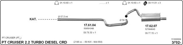 Система выпуска ОГ IMASAF 513000004