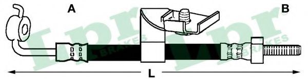 Тормозной шланг LPR 6T46628