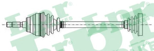 Приводной вал LPR DS52646