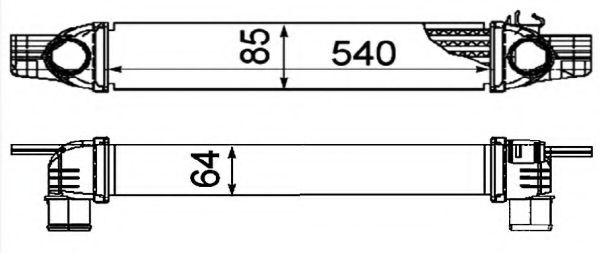 Интеркулер NRF 30254