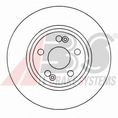 Тормозной диск A.B.S. 16042