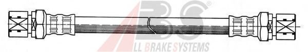 Тормозной шланг A.B.S. SL 2838