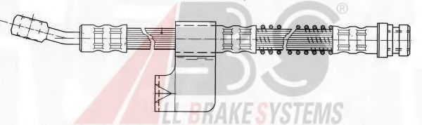 Тормозной шланг A.B.S. SL 5016
