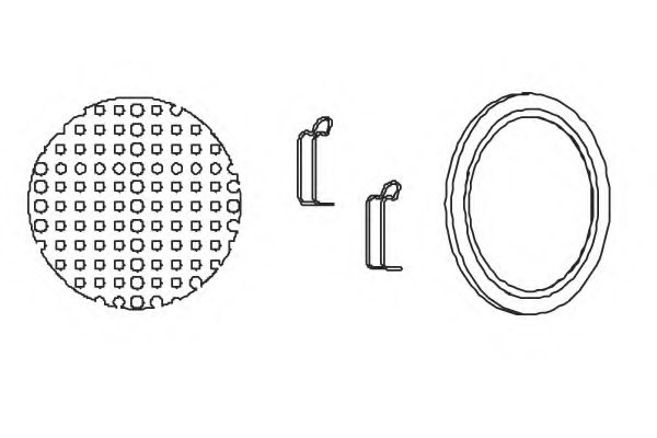 Насадка выпускной трубы DINEX 40805