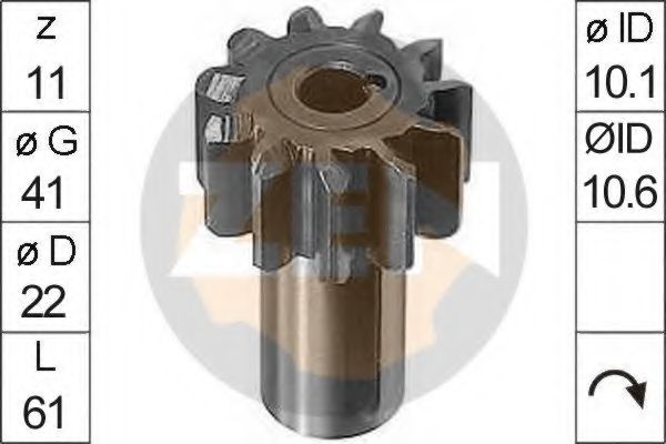 Ведущая шестерня, стартер ERA 0087