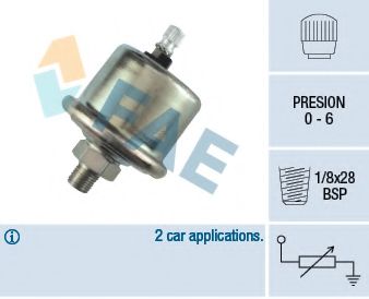 Датчик, давление масла FAE 14810