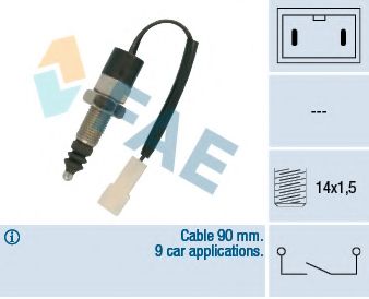 Выключатель фонаря сигнала торможения FAE 24250
