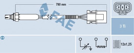 Лямбда-зонд FAE 77181