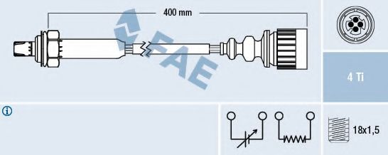 Лямбда-зонд FAE 77187
