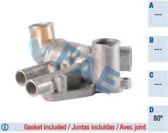 Термостат, охлаждающая жидкость FAE 5331980