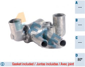 Термостат, охлаждающая жидкость FAE 5332080