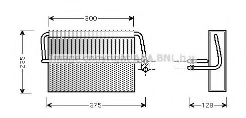 Испаритель, кондиционер AVA QUALITY COOLING MSV325