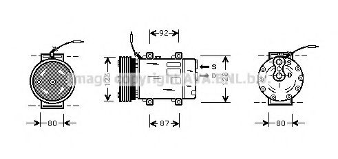 Компрессор, кондиционер AVA QUALITY COOLING RTK243