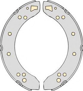 Комплект тормозных колодок MGA M540