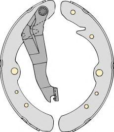 Комплект тормозных колодок RAICAM 2016