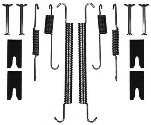 Пружина, тормозная колодка MGA R163