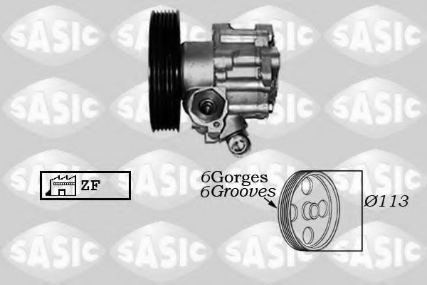 Гидравлический насос, рулевое управление SASIC 7070002