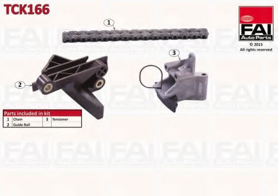 Комплект цели привода распредвала FAI AutoParts TCK166