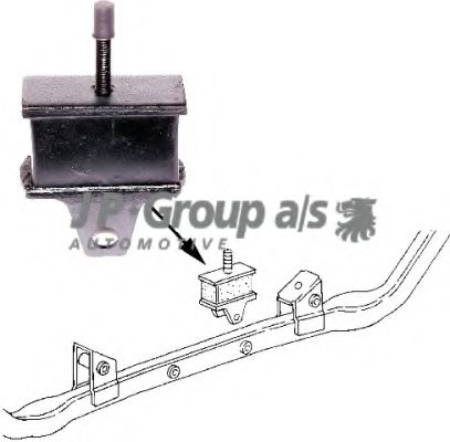 Подвеска, двигатель JP GROUP 1117900900