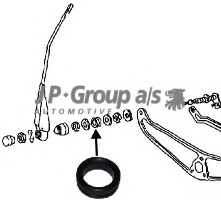 Пыльник, тяги и рычаги привода стеклоочистителя JP GROUP 8198150206