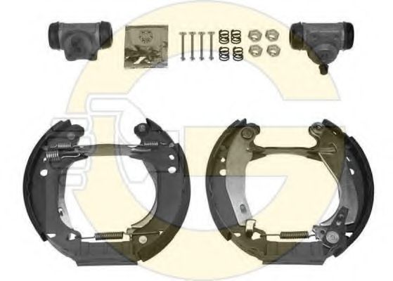 Комплект тормозных колодок GIRLING 5311113