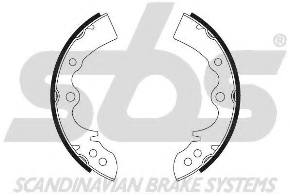 Комплект тормозных колодок sbs 18492732248