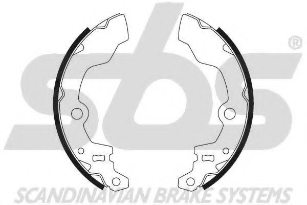 Комплект тормозных колодок sbs 18492752472