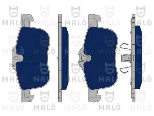 Комплект тормозных колодок, дисковый тормоз MALÒ 1050241