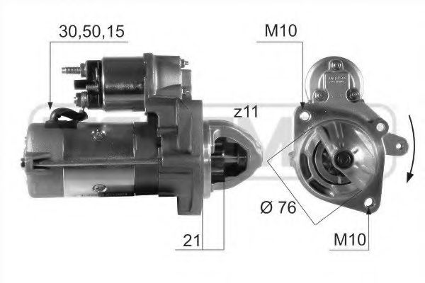 Стартер MESSMER 220508