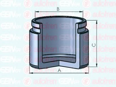 Поршень, корпус скобы тормоза AUTOFREN SEINSA D025306