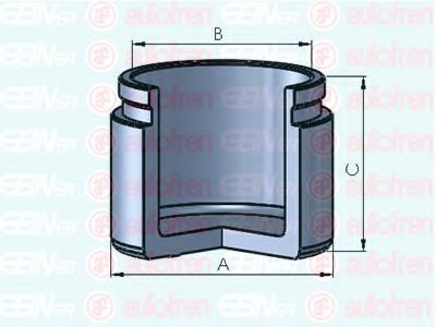 Поршень, корпус скобы тормоза AUTOFREN SEINSA D025378