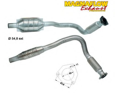 Катализатор MAGNAFLOW 85867D