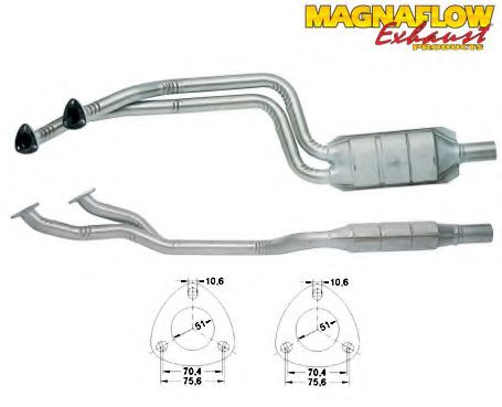 Катализатор MAGNAFLOW 80669