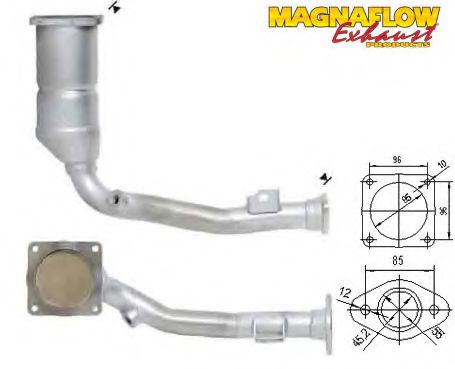 Катализатор MAGNAFLOW 76015