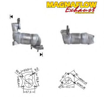 Катализатор MAGNAFLOW 75605D