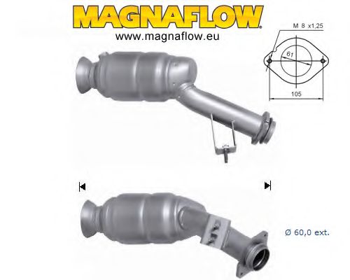 Катализатор MAGNAFLOW 65007D