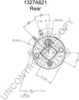 Стартер PRESTOLITE ELECTRIC 1327A621