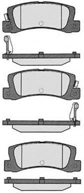 Комплект тормозных колодок, дисковый тормоз RAICAM RA.0570.1