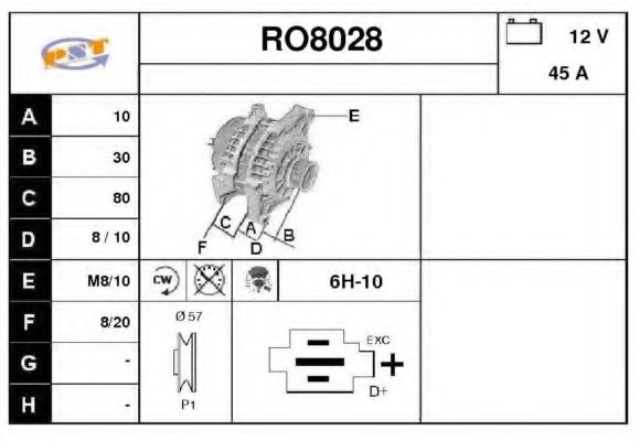 Генератор SNRA RO8028