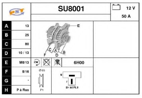 Генератор SNRA SU8001