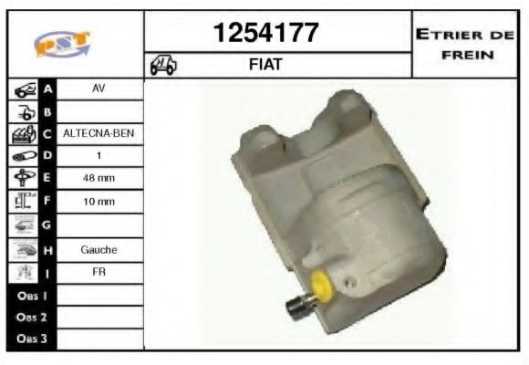 Тормозной суппорт BUDWEG CALIPER 34154